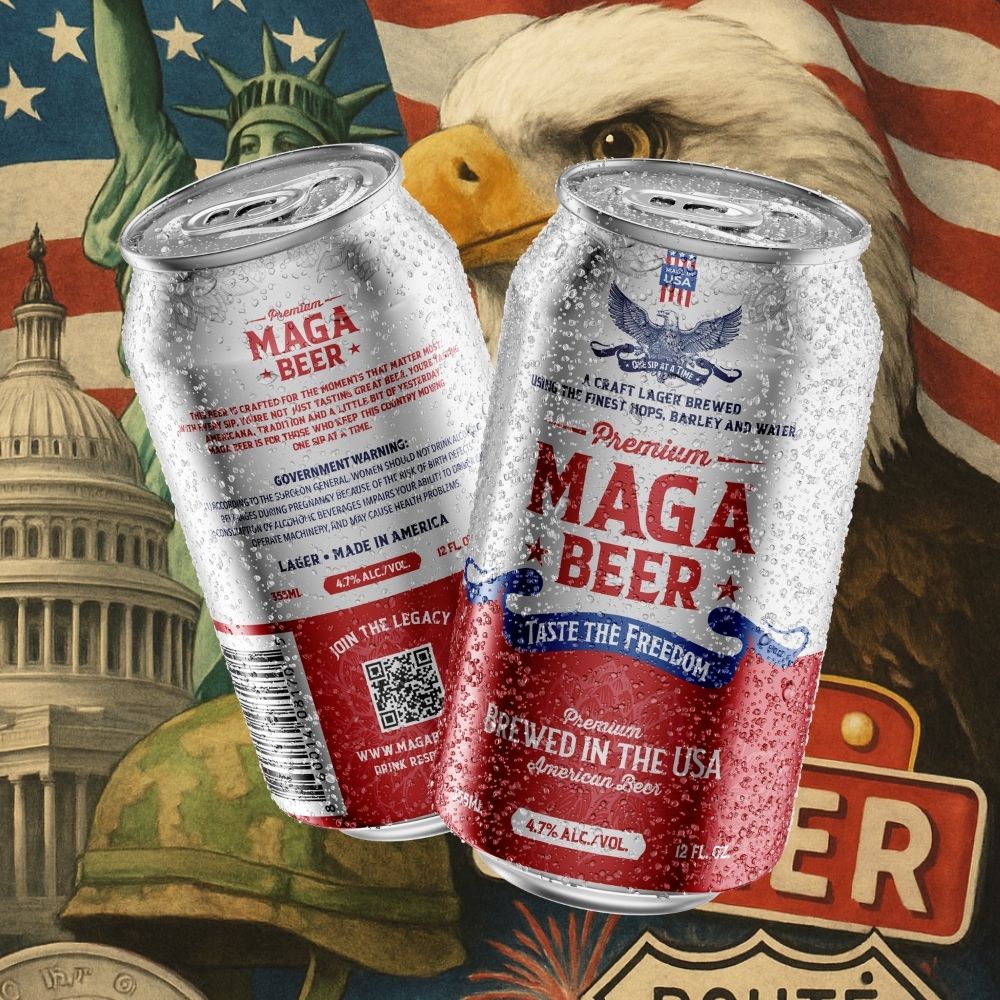 MAGA Beer – Traditional American Beer – 1000 x 100016 Buy American Beer Online